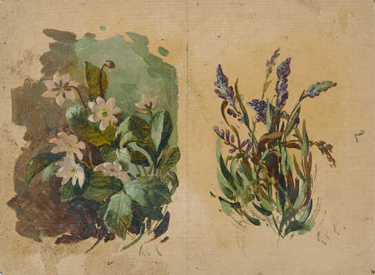 Клевер Оскар Юльевич. Лот из трех работ (2 листа)